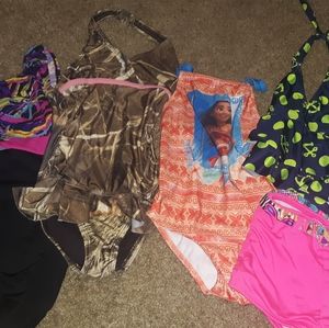 4 size 6 girla.swim suits